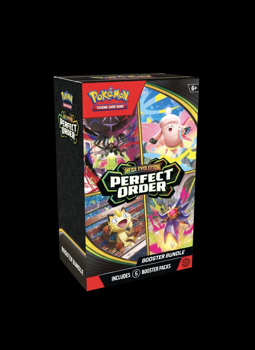 Pokemon TCG: Mega Evolution Perfect Order - Booster Bundle