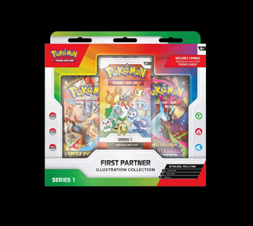 Pokemon TCG: My ega Evolution Illustration Collection Series 1