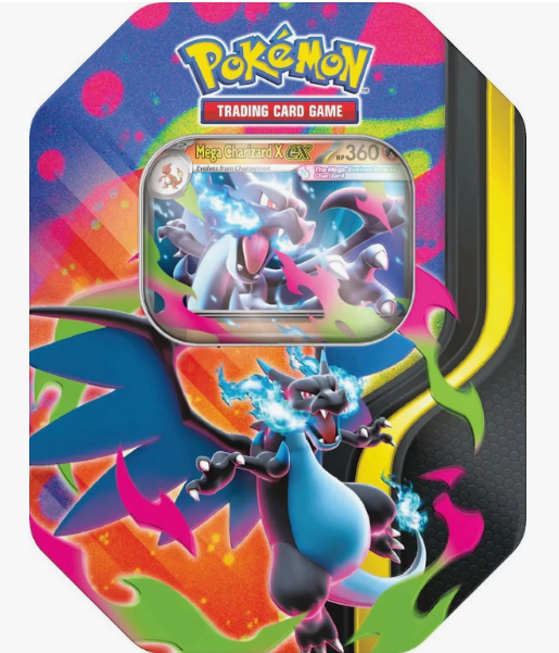 Pokemon TCG: Mega Charizard - Tin